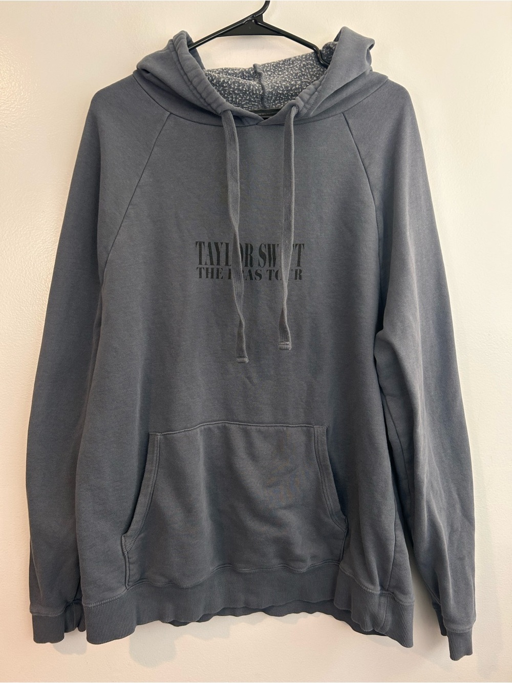 Taylor Swift Official Era's Tour 2023-2024 Blue/Grey Hooded Sweatershirt Medium